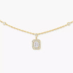 [Luxe Jewellery] My Twin Diamond Necklace in Silver