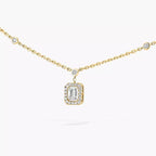 [Luxe Jewellery] My Twin Diamond Necklace in Silver