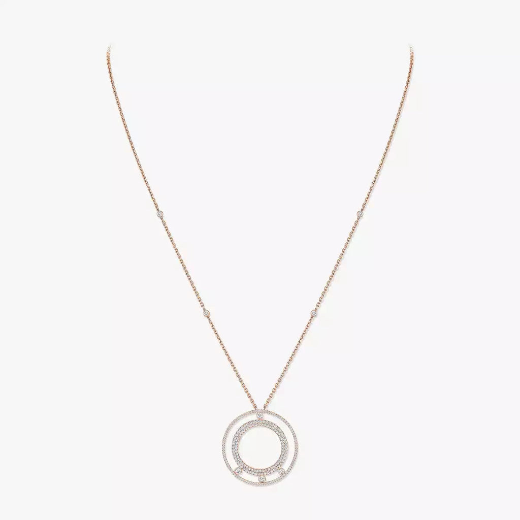 [Luxe Jewellery] Move Romane Long Pave_-Set Diamond Necklace
