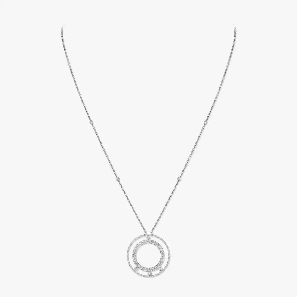 [Luxe Jewellery] Move Romane Long Pave_-Set Diamond Necklace