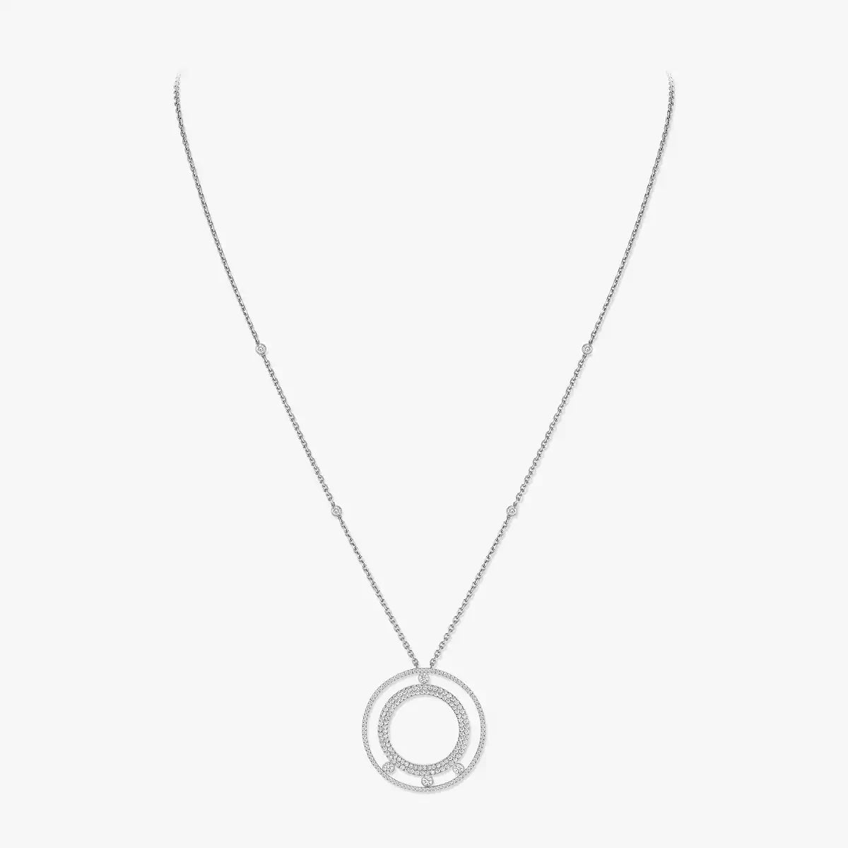 [Luxe Jewellery] Move Romane Long Pave_-Set Diamond Necklace