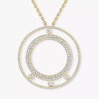 [Luxe Jewellery] Move Romane Long Pave_-Set Diamond Necklace