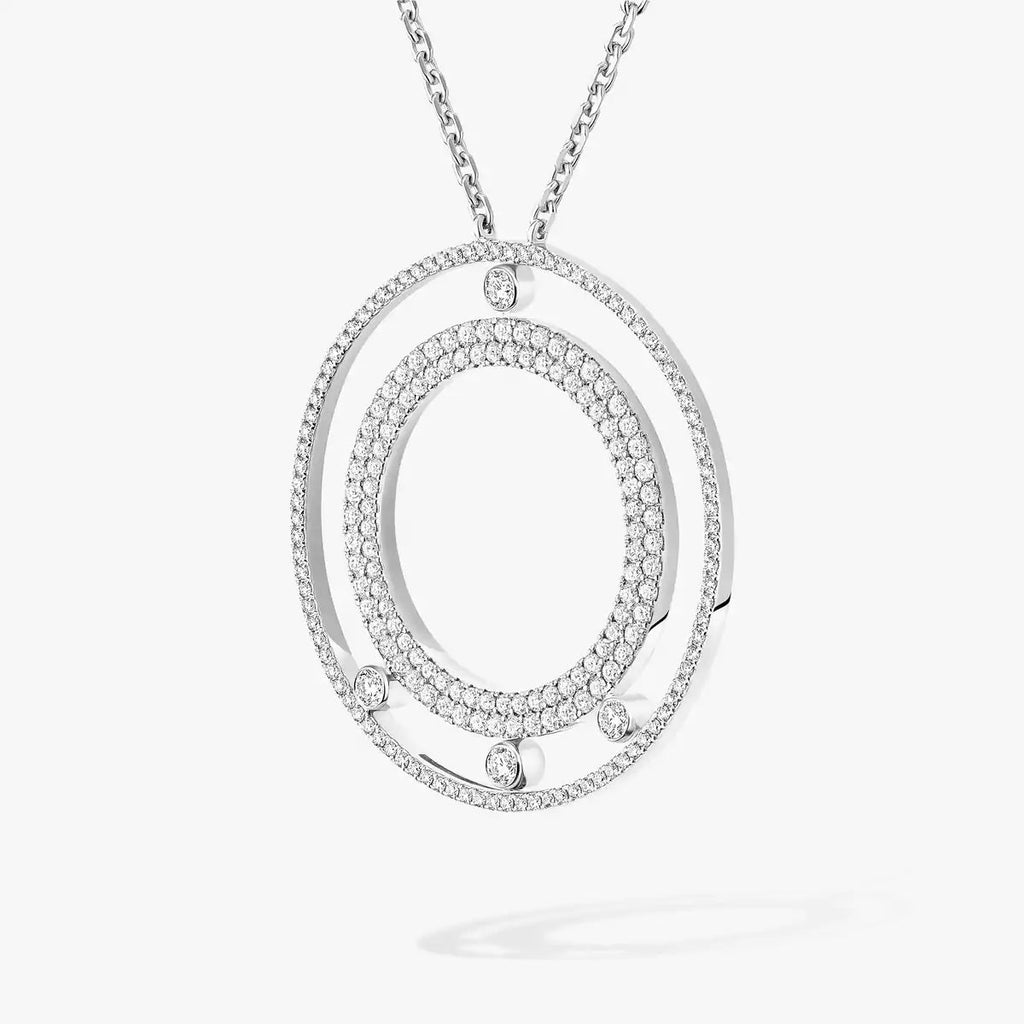 [Luxe Jewellery] Move Romane Long Pave_-Set Diamond Necklace