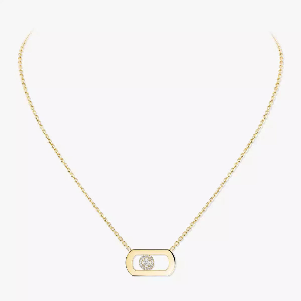 [Luxe Jewellery] So Move Diamond Necklace in Gold