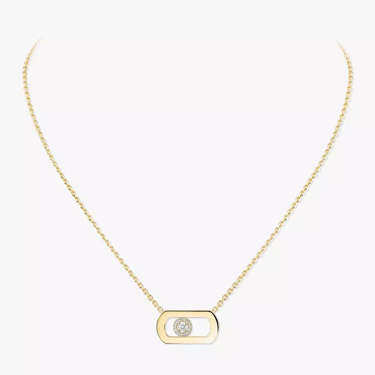 [Luxe Jewellery] So Move Diamond Necklace in Gold