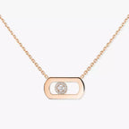 [Luxe Jewellery] So Move Diamond Necklace in Gold