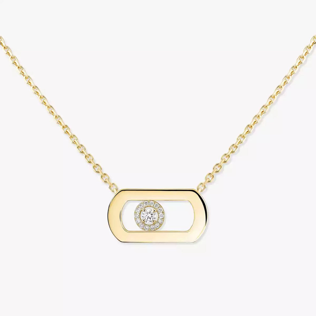 [Luxe Jewellery] So Move Diamond Necklace in Gold