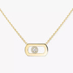 [Luxe Jewellery] So Move Diamond Necklace in Gold