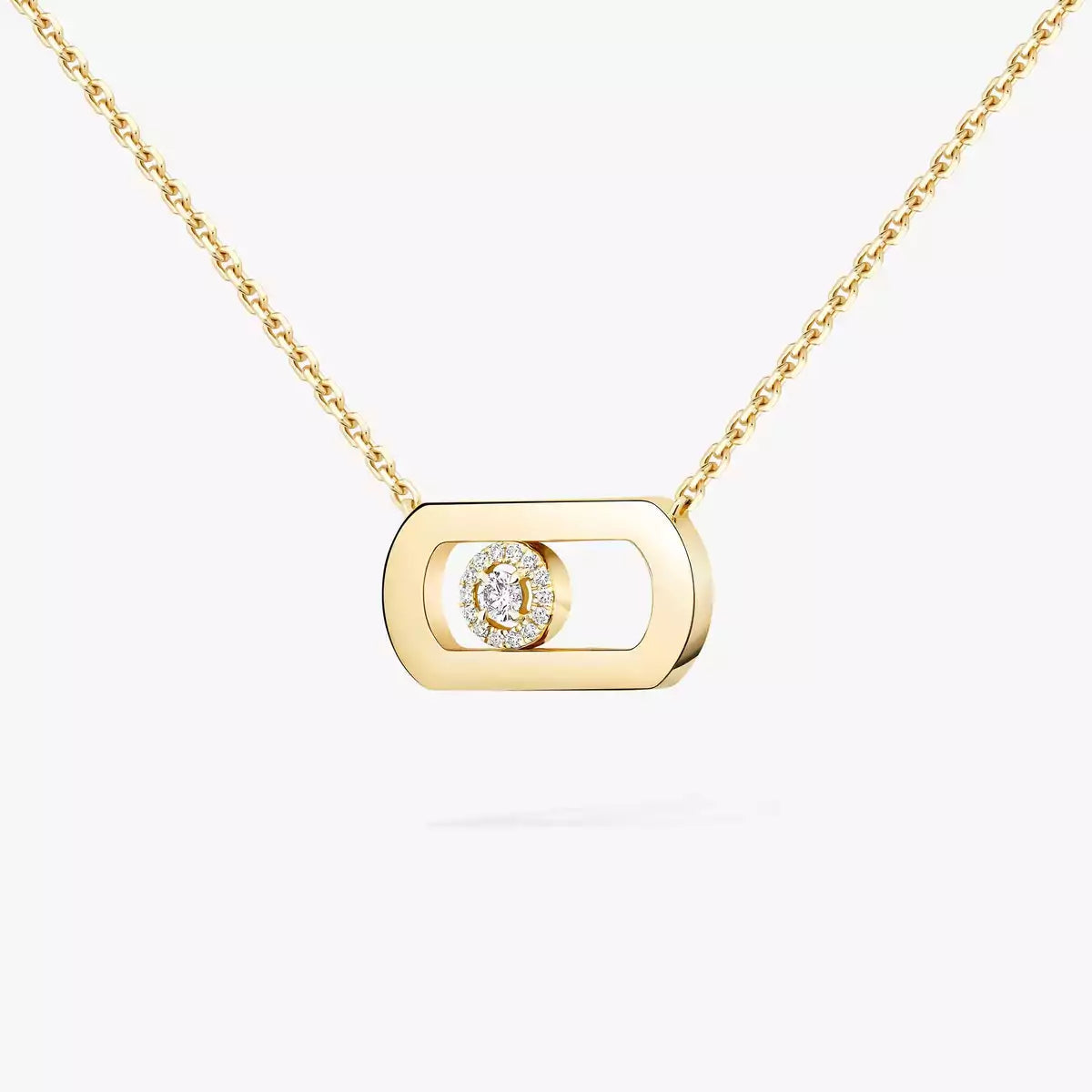 [Luxe Jewellery] So Move Diamond Necklace in Gold
