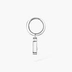 [Luxe Jewellery] Move Uno Single Diamond Hoop Earring