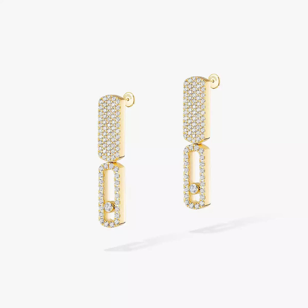 [LUXE JEWELRY]Imperial Move SM Diamond Earrings