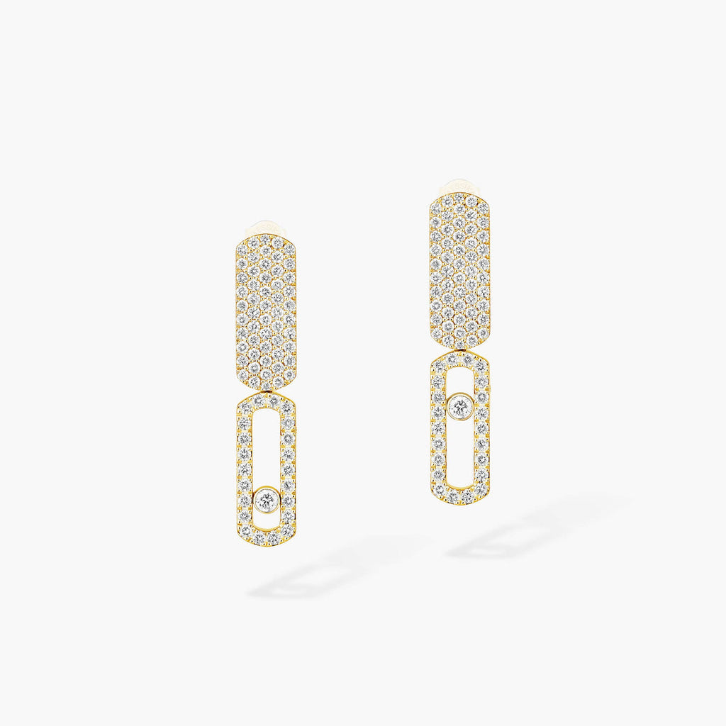 [LUXE JEWELRY]Imperial Move SM Diamond Earrings
