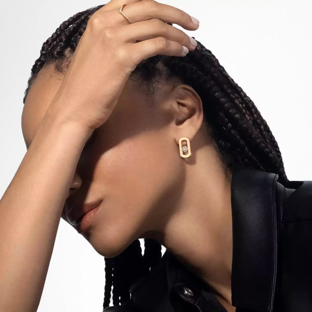 [Luxe Jewellery] So Move Diamond Earrings in Yellow Gold