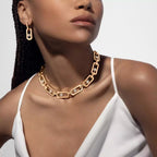 [Luxe Jewellery] So Move XL Diamond Pendant Earrings