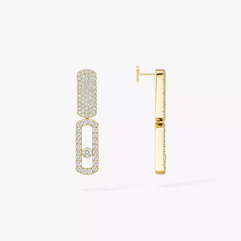 [LUXE JEWELRY]Imperial Move SM Diamond Earrings