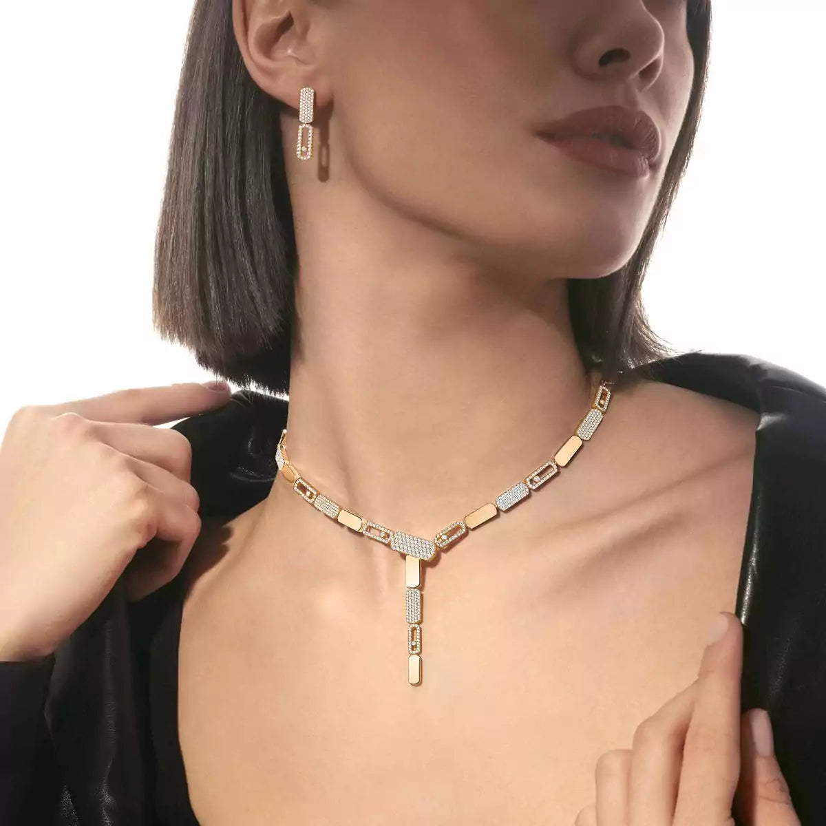 [Luxe Jewellery] Imperial Move SM Diamond Earrings