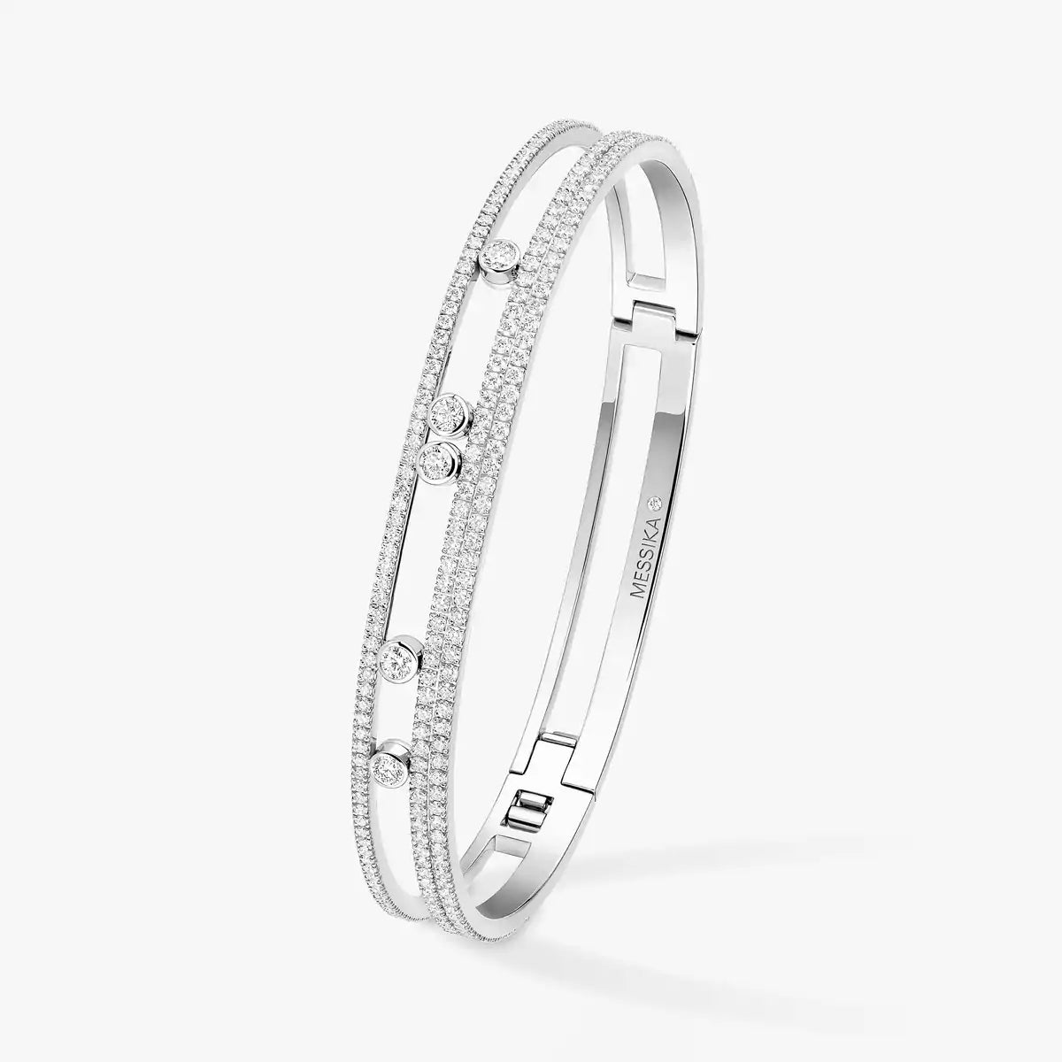 [LUXE JEWELRY]Move Romane pavé bangle