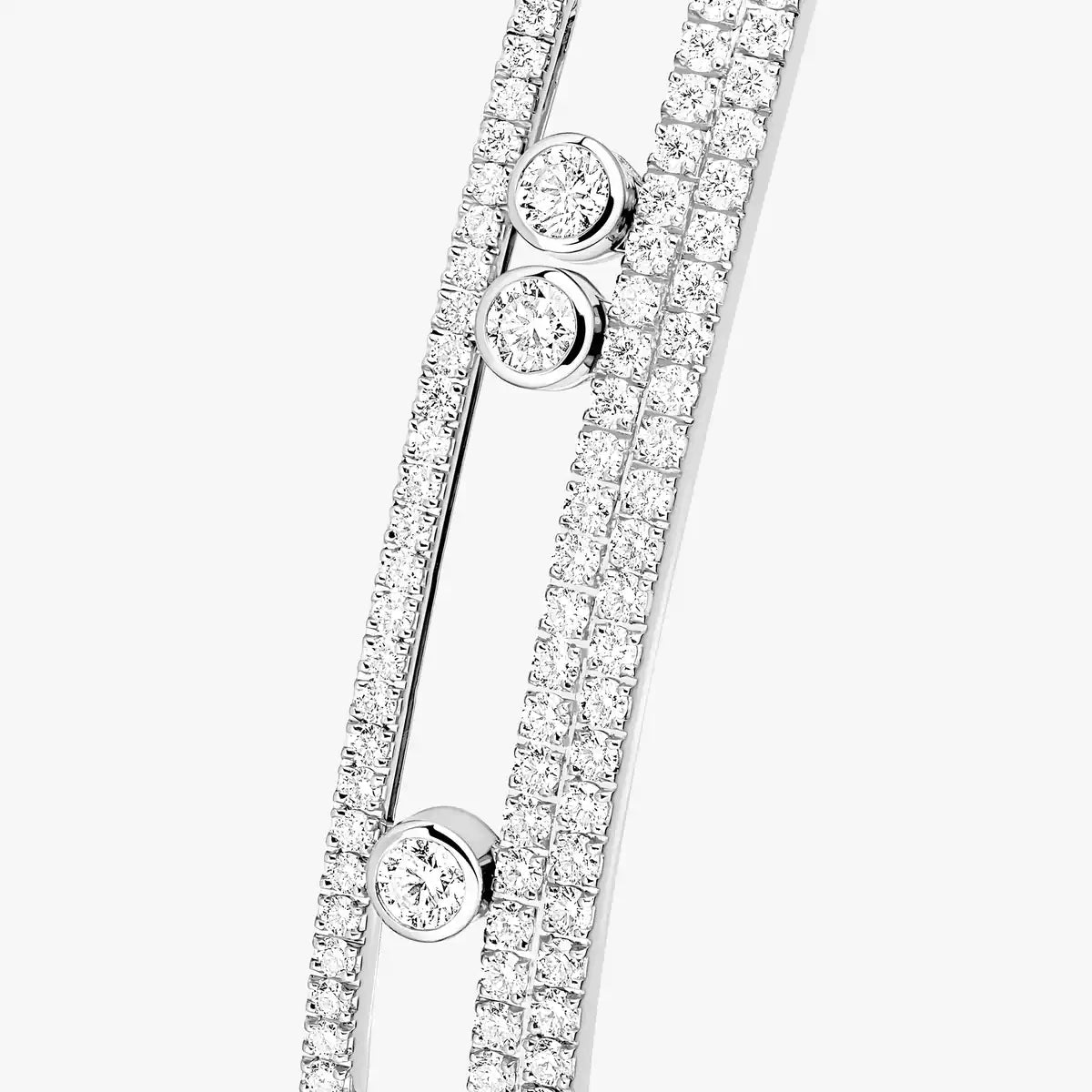 [LUXE JEWELRY]Move Romane pavé bangle