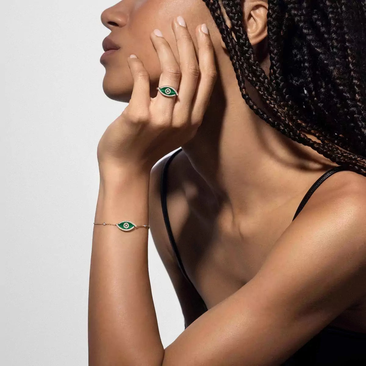 [Luxe Jewellery] Lucky Eye Diamond Bracelet