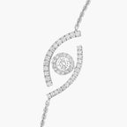 [LUXE JEWELRY]Lucky Eye Pave-Set Diamond Bracelet