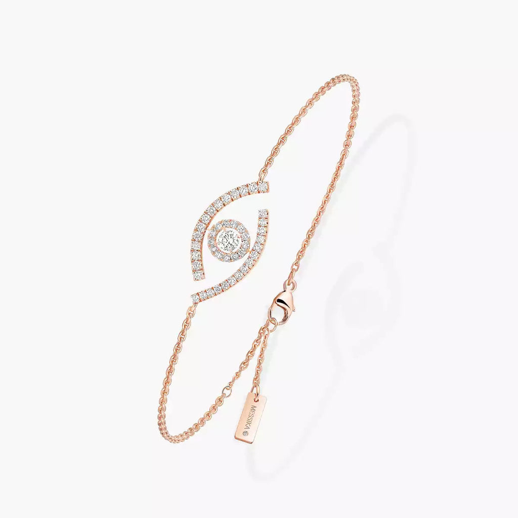 [Luxe Jewellery] Lucky Eye Pave-Set Diamond Bracelet