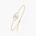 [Luxe Jewellery] Lucky Eye Pave-Set Diamond Bracelet