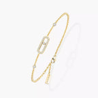 [LUXE JEWELRY]Move Uno Diamond Bracelet