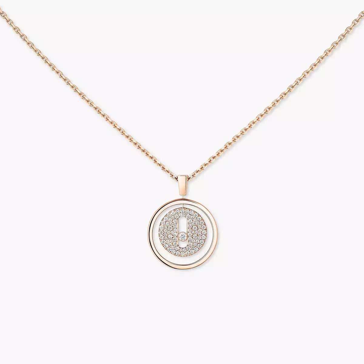 [LUXE JEWELRY] Lucky Move Diamond Necklace