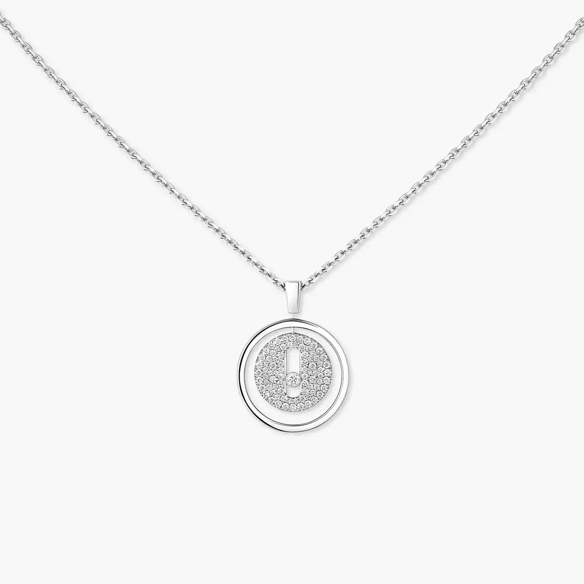 [LUXE JEWELRY] Lucky Move Diamond Necklace