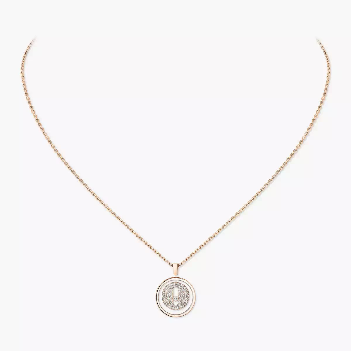 [LUXE JEWELRY] Lucky Move Diamond Necklace