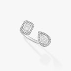 [Luxe Jewellery] MY TWIN TOI & MOI SILVER DIAMOND RING