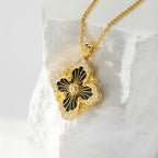 [LUXE JEWELRY] OPERA TULLE ENAMEL NECKLACE