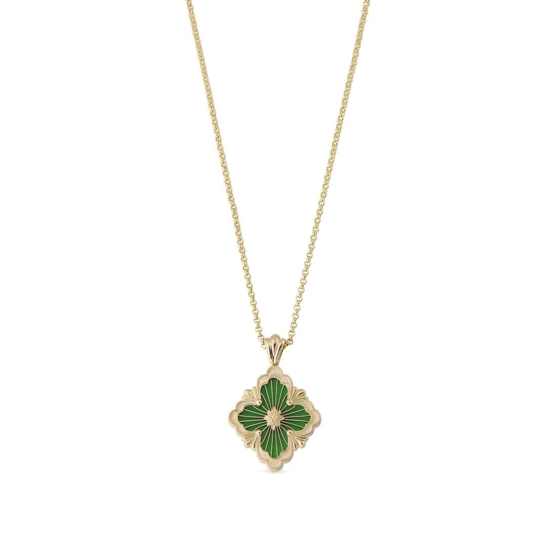 [LUXE JEWELRY] OPERA TULLE ENAMEL NECKLACE