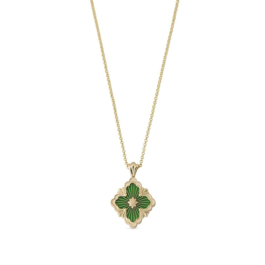 [LUXE JEWELRY] OPERA TULLE ENAMEL NECKLACE