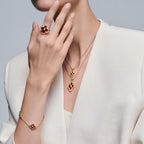 [LUXE JEWELRY] OPERA TULLE ENAMEL NECKLACE