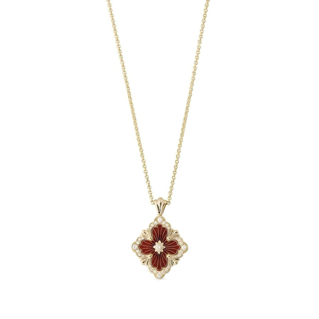 [LUXE JEWELRY] OPERA TULLE ENAMEL NECKLACE