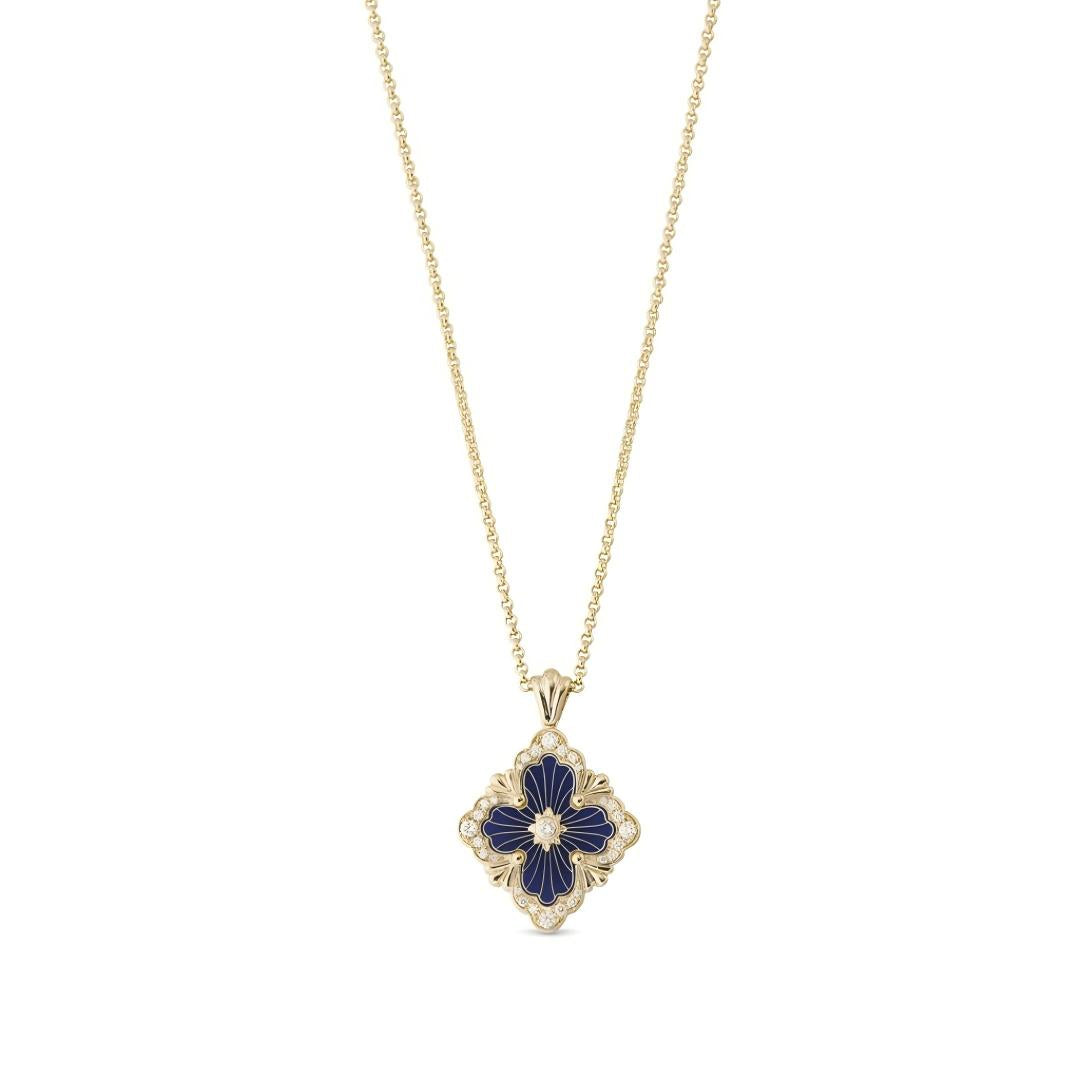 [LUXE JEWELRY] OPERA TULLE ENAMEL NECKLACE