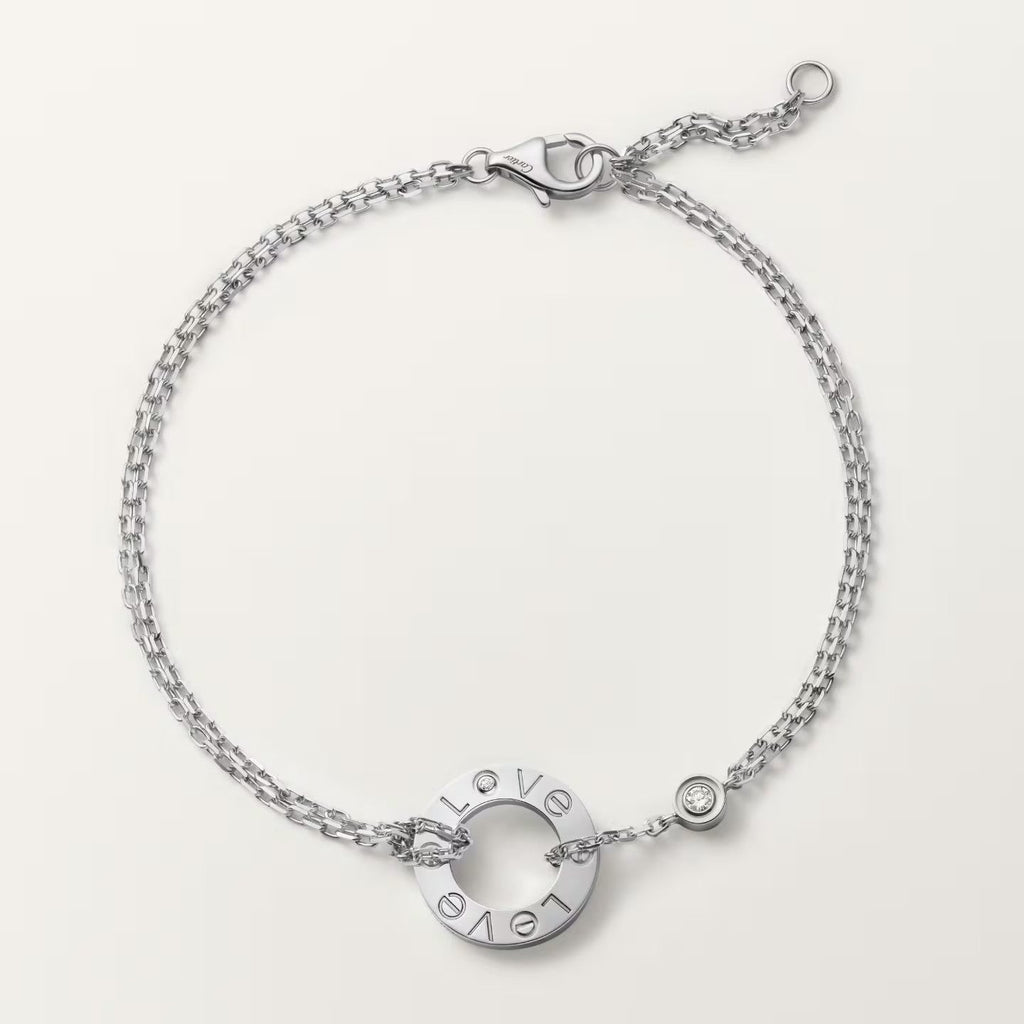 [LUXE JEWELRY] LOVE BRACELET 2 DIAMOND