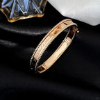 [LUXE JEWELRY]CLOVER PERLEE BRACELET SIGNATURE ENGRAVING SERIES