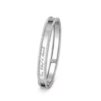 [LUXE JEWELRY]CLOVER PERLEE BRACELET SIGNATURE ENGRAVING SERIES