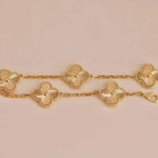 [Luxe] CLOVER 5 MOTIF LASER BRACELET COLLECTION