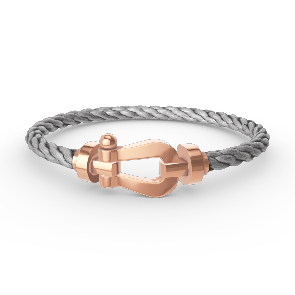 [LUXE JEWELRY]FORCE LARGE HORSESHOE NO DIAMOND BRACELET ROSE GOLD