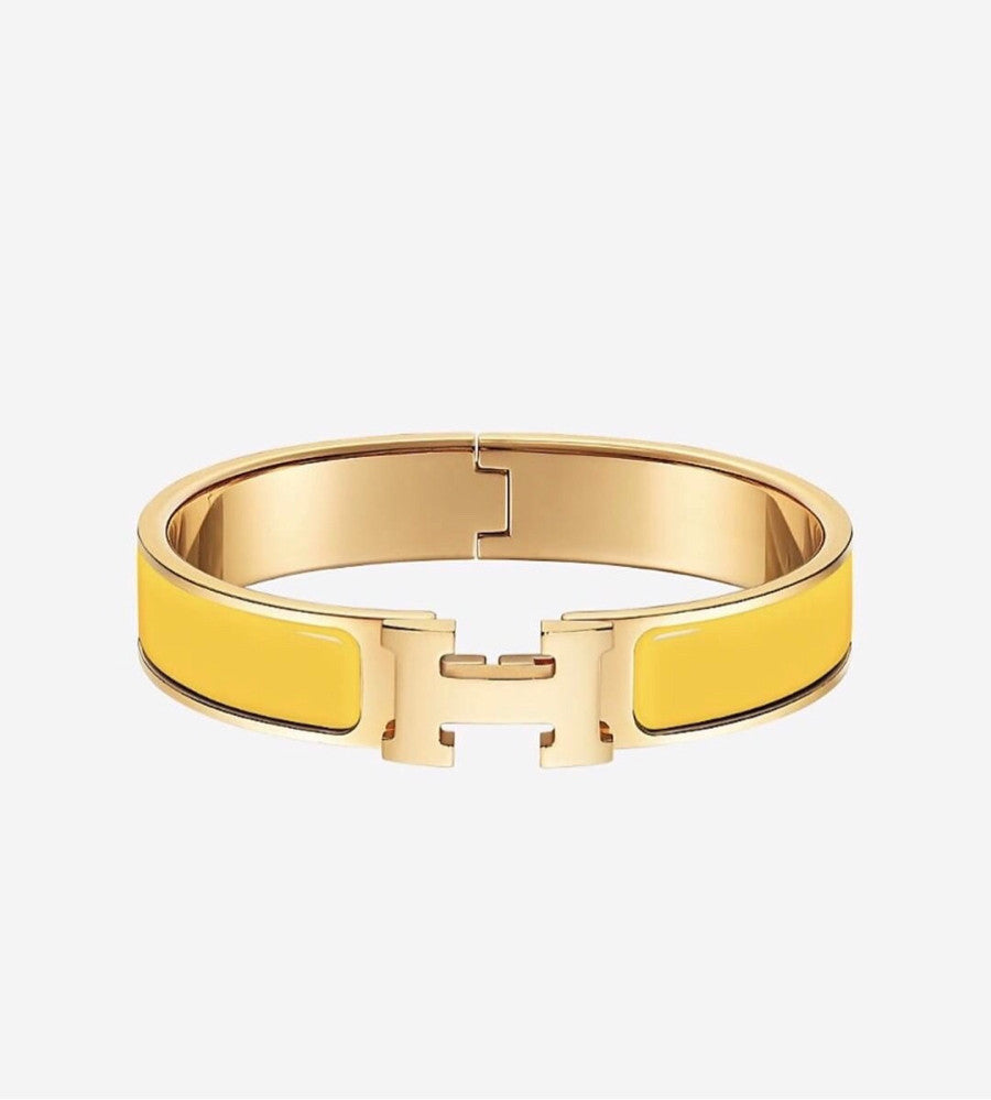 [LUXE JEWELRY]H YELLOW BRACELET