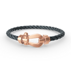 [LUXE JEWELRY]FORCE LARGE HORSESHOE NO DIAMOND BRACELET ROSE GOLD