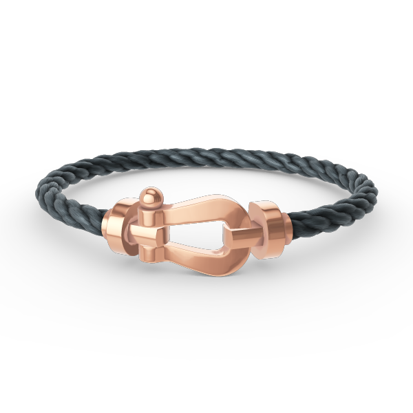 [LUXE JEWELRY]FORCE LARGE HORSESHOE NO DIAMOND BRACELET ROSE GOLD