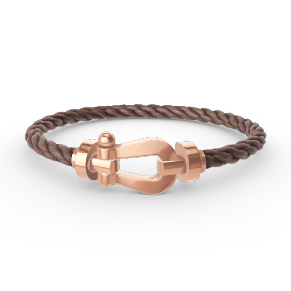 [LUXE JEWELRY]FORCE LARGE HORSESHOE NO DIAMOND BRACELET ROSE GOLD