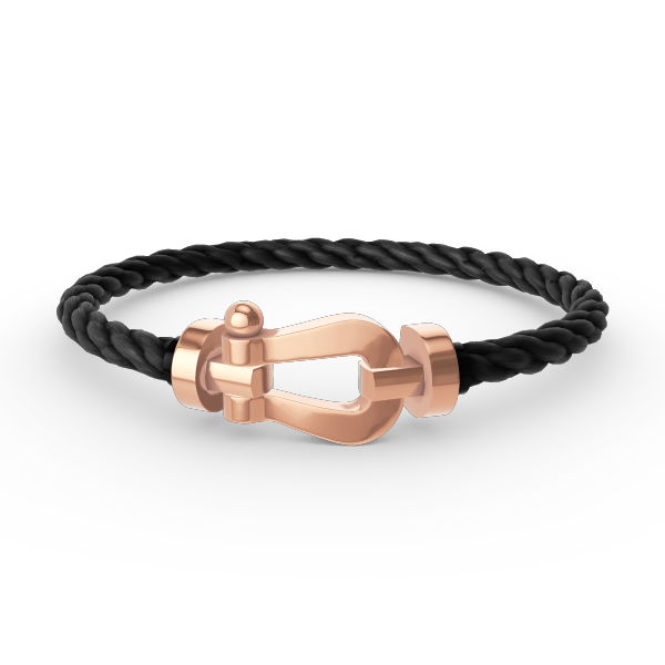 [LUXE JEWELRY]FORCE LARGE HORSESHOE NO DIAMOND BRACELET ROSE GOLD