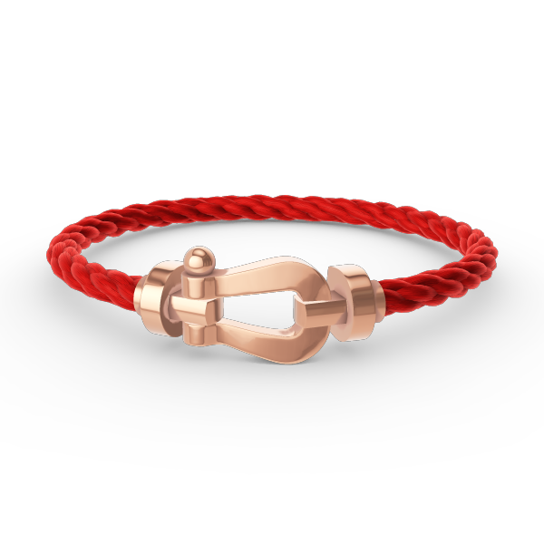[LUXE JEWELRY]FORCE LARGE HORSESHOE NO DIAMOND BRACELET ROSE GOLD
