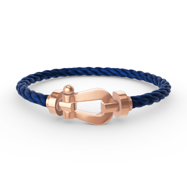 [LUXE JEWELRY]FORCE LARGE HORSESHOE NO DIAMOND BRACELET ROSE GOLD
