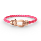 [LUXE JEWELRY]FORCE LARGE HORSESHOE NO DIAMOND BRACELET ROSE GOLD
